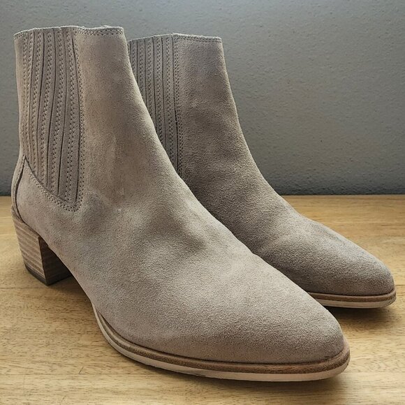 Rag & Bone Rover Ankle Boot Camel Leather Suede Womens US Sz 6 / EU 36 - Picture 8 of 13